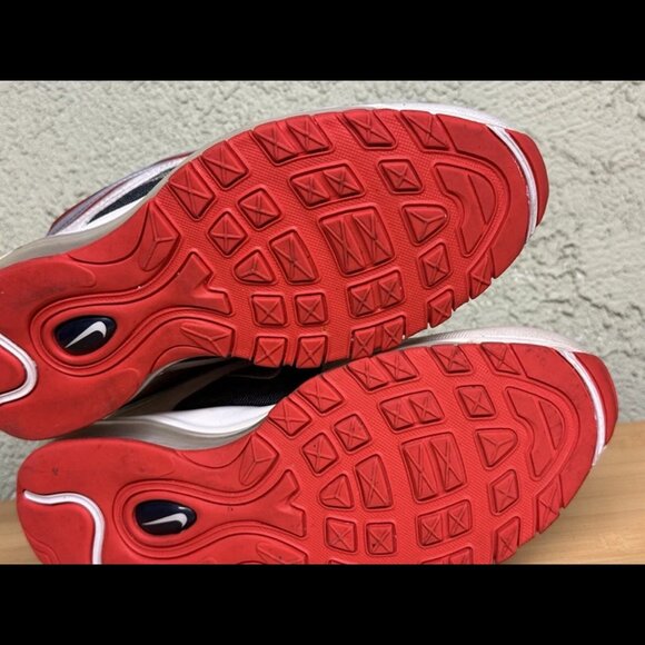 Size 9 - Nike Air‎ Max 97 Navy/Red/White USA America DJ5171-600 - Picture 12 of 12